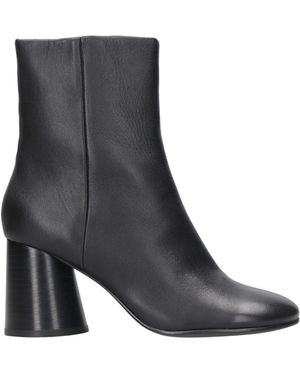 Ash E Leder Stiefeletten - Schwarz