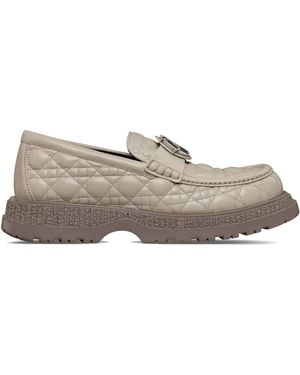 Dior Büffel -Mokassins - Grau