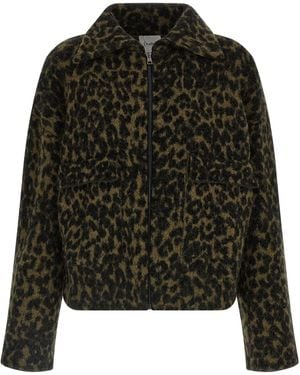 Nude Animalier Bomber Jacket - Black