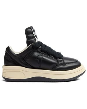 CONVERSE X DRKSHWD Turbowpn Ox Leather Trainers - Black