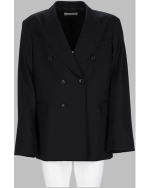 Our Legacy Double-Breasted Blazer - Black