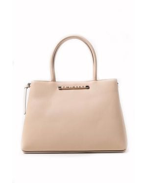 Twinset Schoudertassen Roze - Naturel
