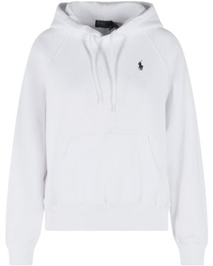 Polo Ralph Lauren Cotton Blend Sweatshirt - White