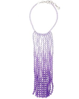 Eclat Jewels Wazig Effect Ketting - Paars