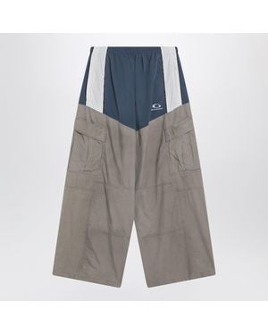 Balenciaga Tracksuit Cut Up Cargo Pants - Grey