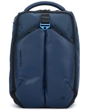 Piquadro Zaino Porta Pc 15,6' 2 Comparti - Blue