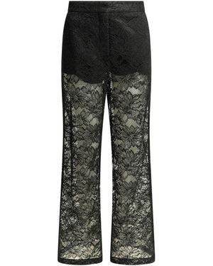 Max Mara Casual Lace Trousers - Grey