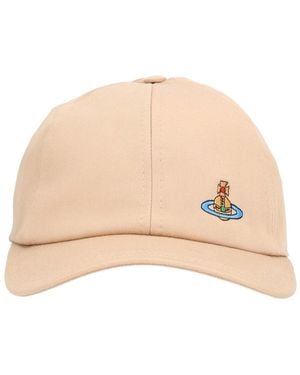 Vivienne Westwood Logo Baseball Hat - Natural