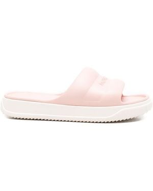 Moncler Altive Pool Slides - Pink