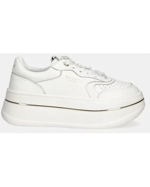 Twinset Flatform Trainers - White
