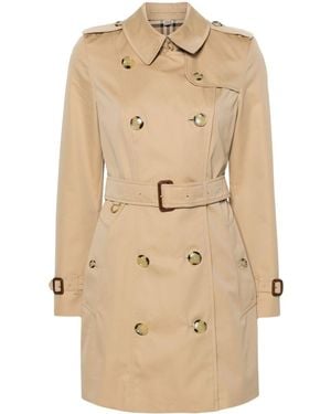 Burberry Chelsea Trench Coat in Natural Lyst UK