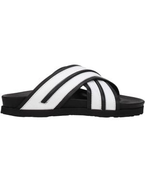 Palm Angels Slifori E Zoccoli Donne Skin - Nero