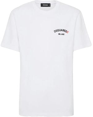 DSquared² T Shirts And Polos - White
