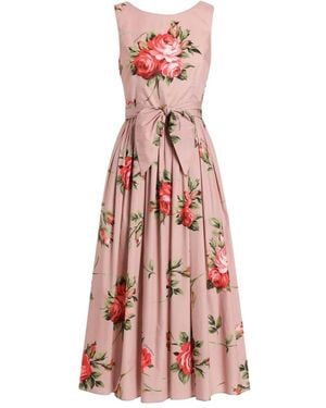 Dolce & Gabbana Floral Motif Dress - Multicolor