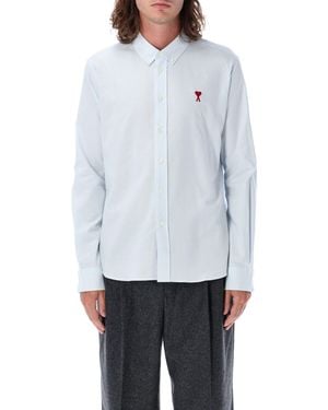 Ami Paris Shirt With Logo - White