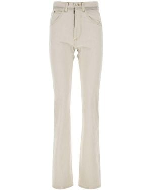 Maison Margiela Chalk Denim Jeans - White