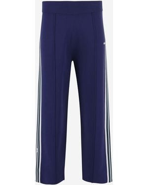 Autry Viscose Knit Jogging Pants - Blue