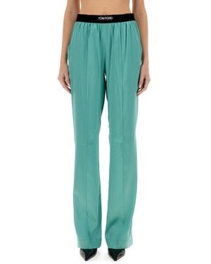 Tom Ford Relaxed Pyjamas Pants - Green