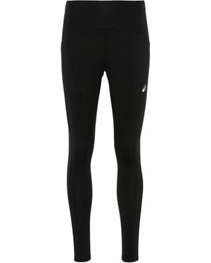 Asics Legging Met Logoprint - Zwart