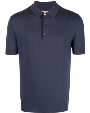 Baracuta Ss Polo Knit - Blue