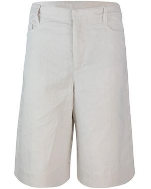 Max Mara Bermuda Eric Bianco - Grey