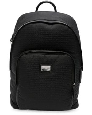 Emporio Armani Nylon Backpack - Black