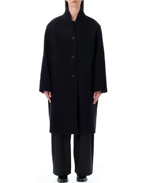 Studio Nicholson Morro Double Wool And Cashmere Coat - Black