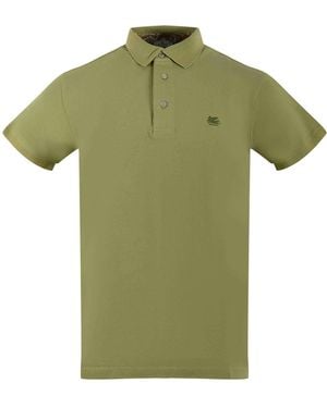 Etro Polo de piqué de algodón - Verde