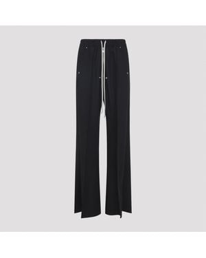 Rick Owens Wide Trousers - Black