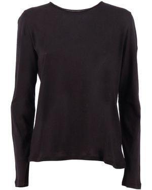 Filatures Du Lion Col Rond Ml 003.Marine - Black