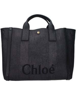 Chloé Fabric Handbags - Black