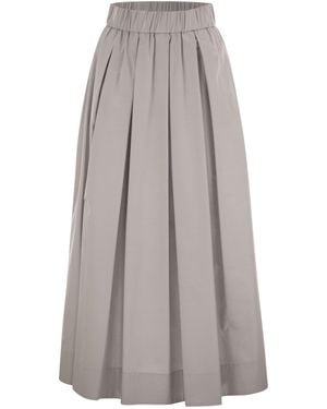 Peserico Long Skirt - Grey