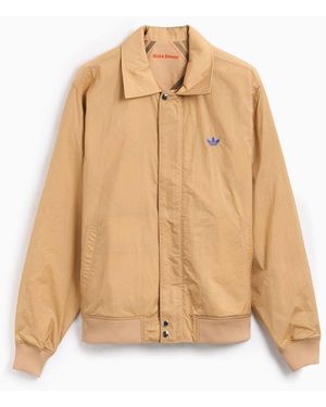 adidas Originals Reversible Harrington Jacket ( Wb/Check Jacq Wb - Natural