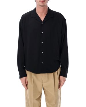 Ami Paris Viscose Shirt - Blue