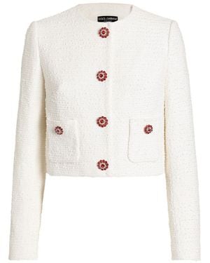Dolce & Gabbana Cotton Jacket - White