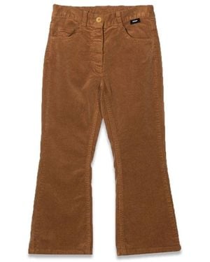 Aspesi Wide Bottom Trousers - Brown