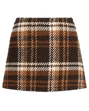 Patou Faldas Multicolor - Marrón