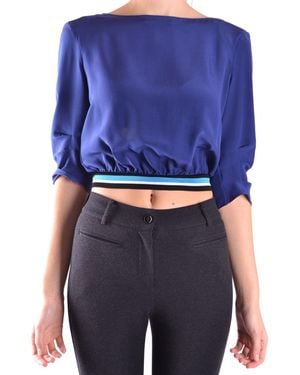 Prada Damen andere materialien top - Blau