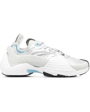 Lanvin Flash-x Mesh And Rubber Low-top Trainers - White