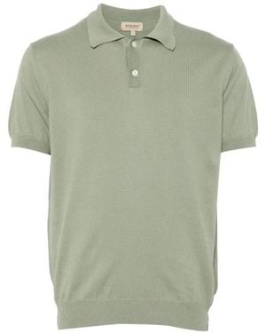 Woolrich Gebreide Polo - Groen