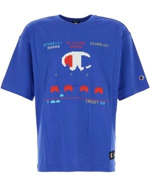 Champion T-Shirt Space Invaders - Blue