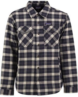 Patagonia Padded Flannel Shirt - Black