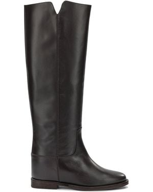Via Roma 15 Malibu Ankle Boots - Black