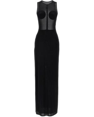 Jean Paul Gaultier 'the Black Conical' Jurk - Zwart