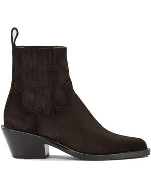 Henderson Allyson Suede Boots - Black