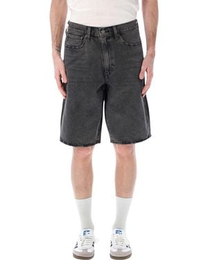 Levi's Levi S 478 Baggy Denim Shorts - Gray
