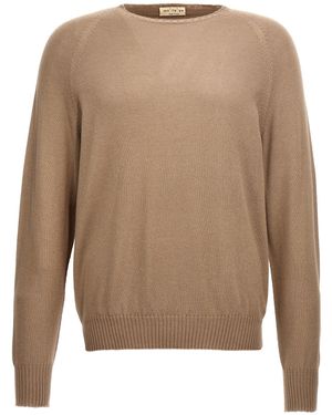 Ma'ry'ya Suéter de cuello de la tripulación de - Marrón