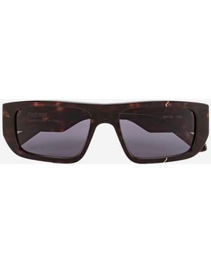 FACE HIDE Vision Cosmo Sunglasses With Logo - Black