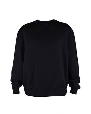 Amiri Cotton Sweatshirt With Embroidered Logo - Schwarz