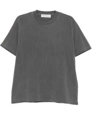 Our Legacy Legacy T-Shirt Aus Jersey - Grau
